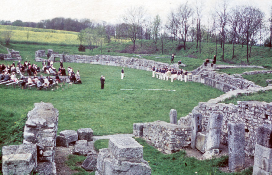 Carnuntum, Amphietheater der römischen Zivilstadt