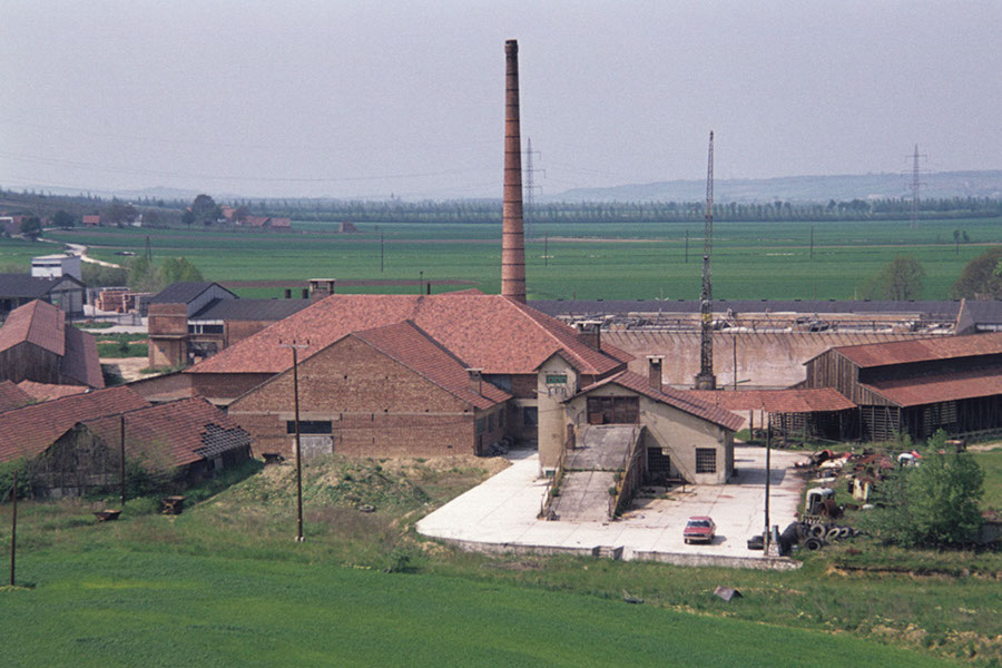 Ziegelwerk Niederabsdorf, Blick von Süd- West