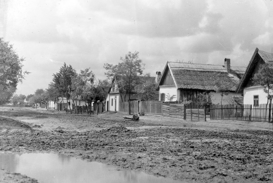 Dorf Tape im Alföld bei Szeged