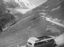 Glocknergruppe, Glocknerstraße gegen Pasterze und Glockner