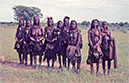 Gruppe von Himba- Frauen
